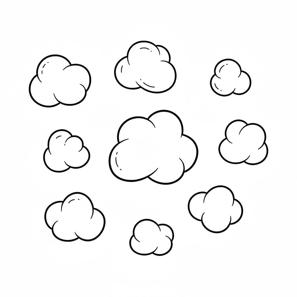 Popcorn morbidi da colorare