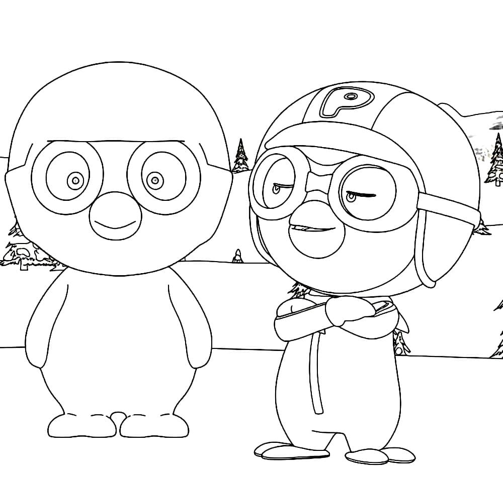 Pororo è fastidioso da colorare