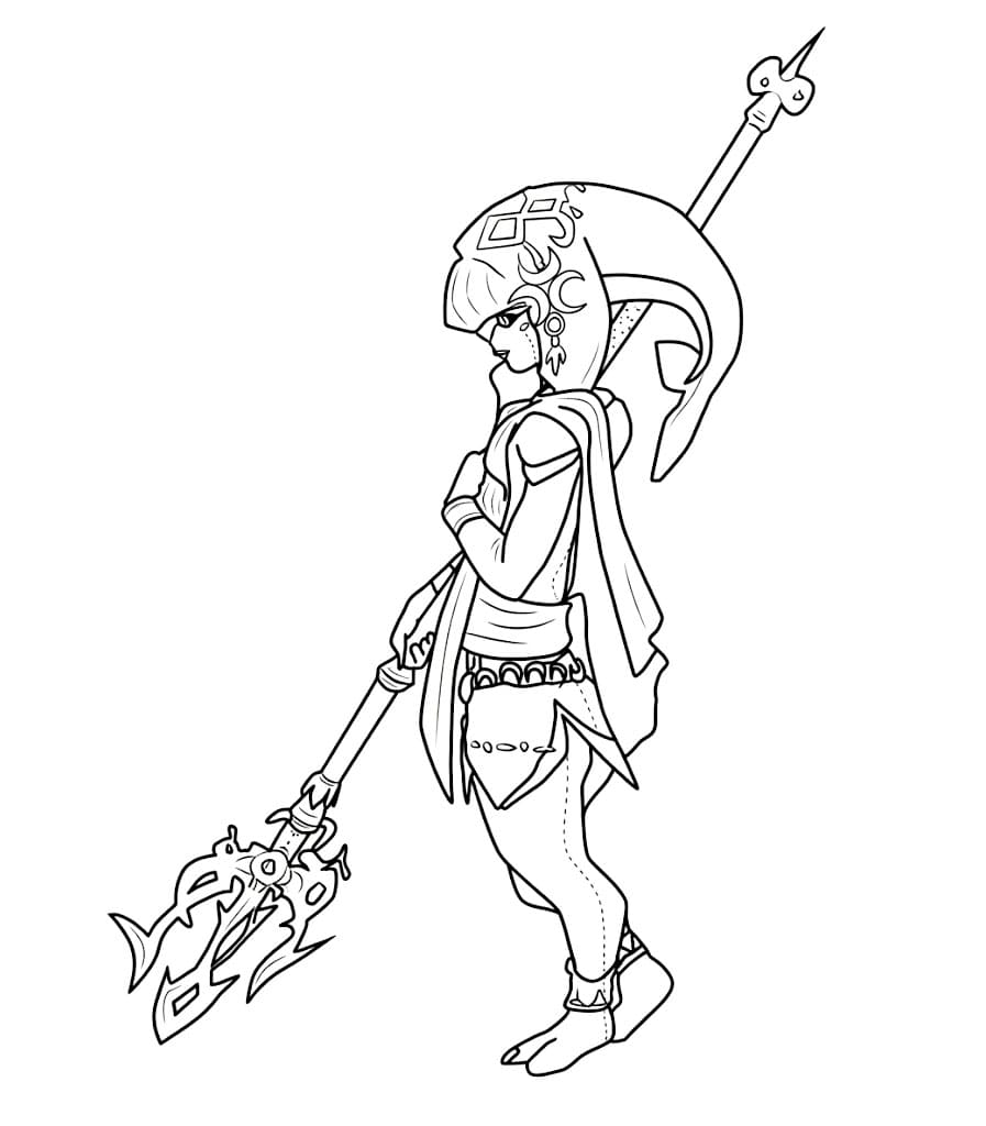 Principe Sidone da colorare