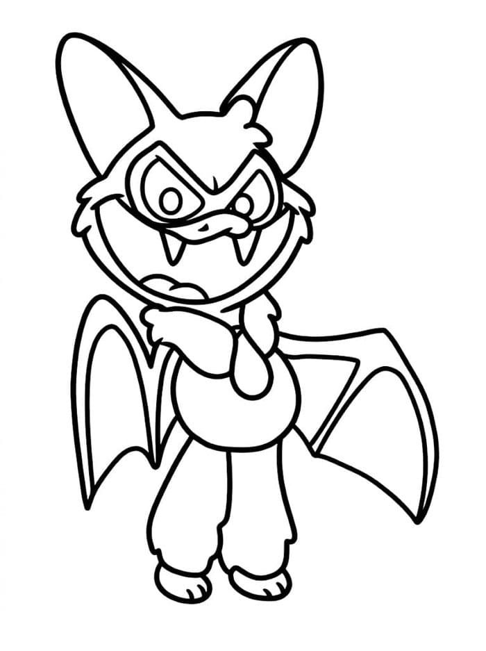 Rabie Baby Nightmare Critterssa da colorare