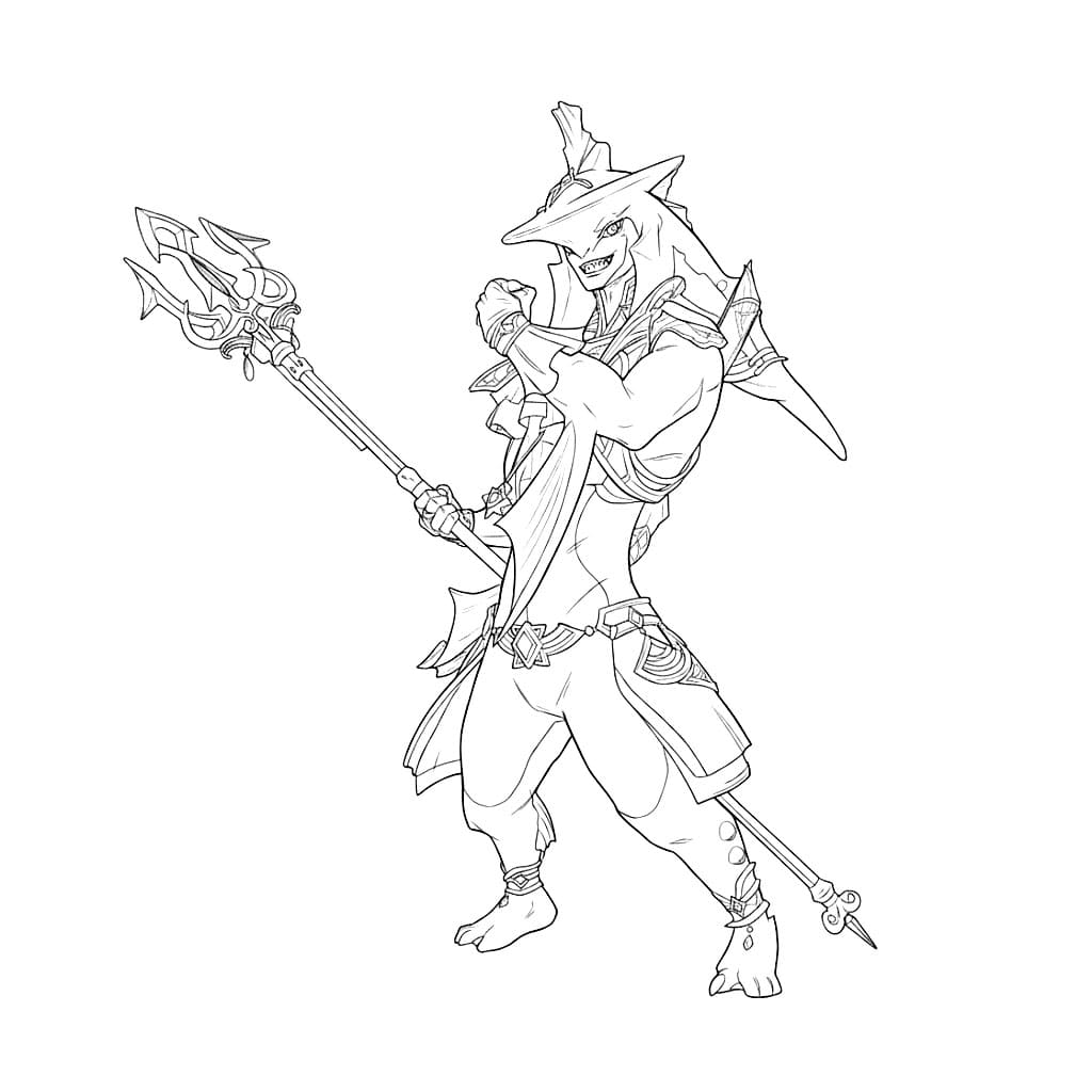 Re Sidone da colorare