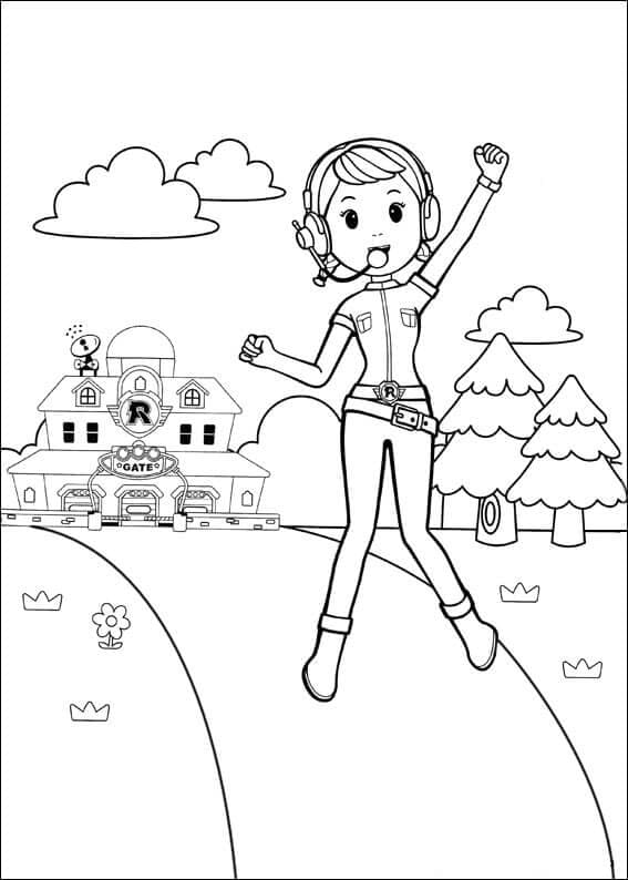 Robocar Poli 17 da colorare