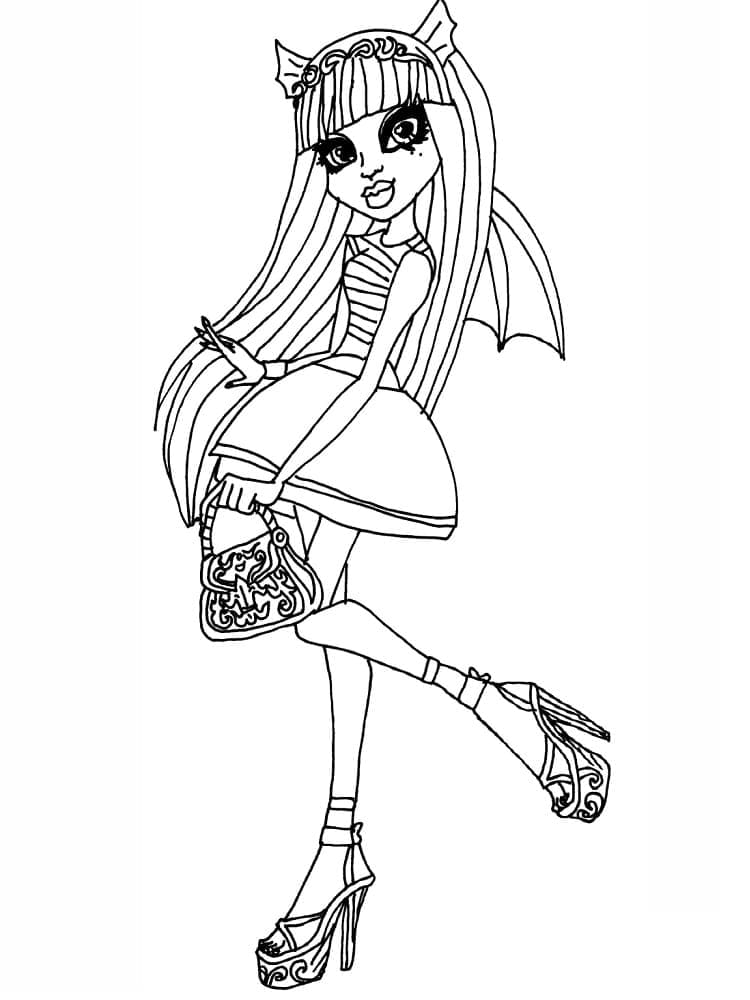 Rochelle Goyle da colorare