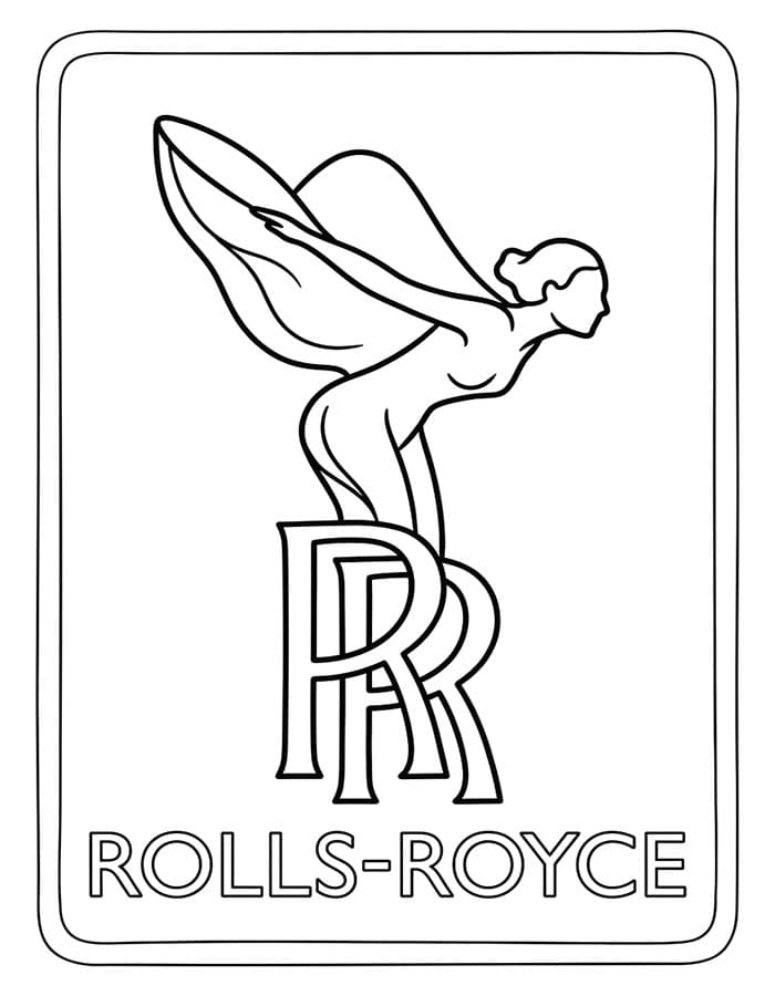 Rolls Royce gratis da colorare