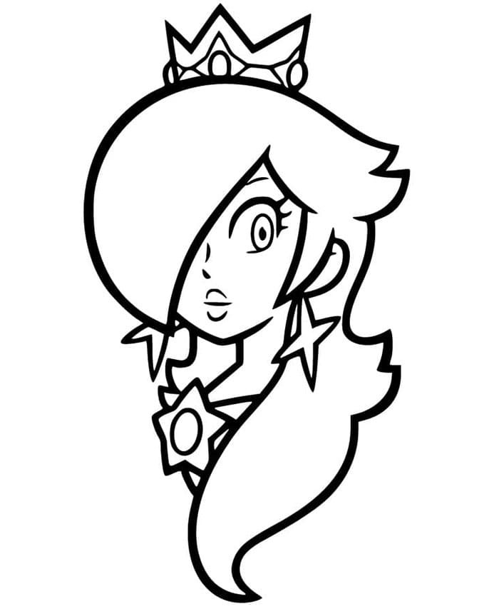 Rosalina Gratis da colorare