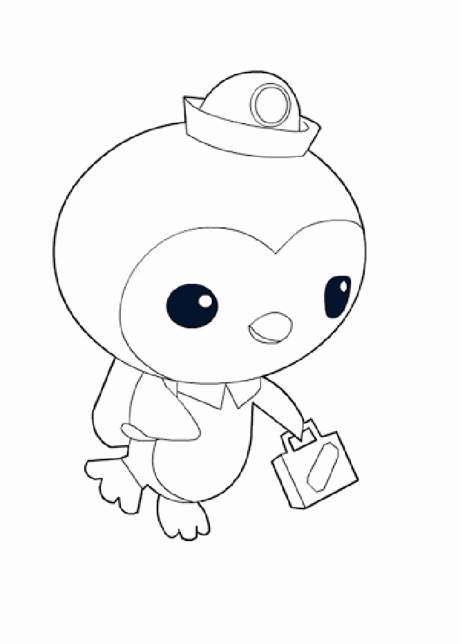Sad Peso Octonauts da colorare
