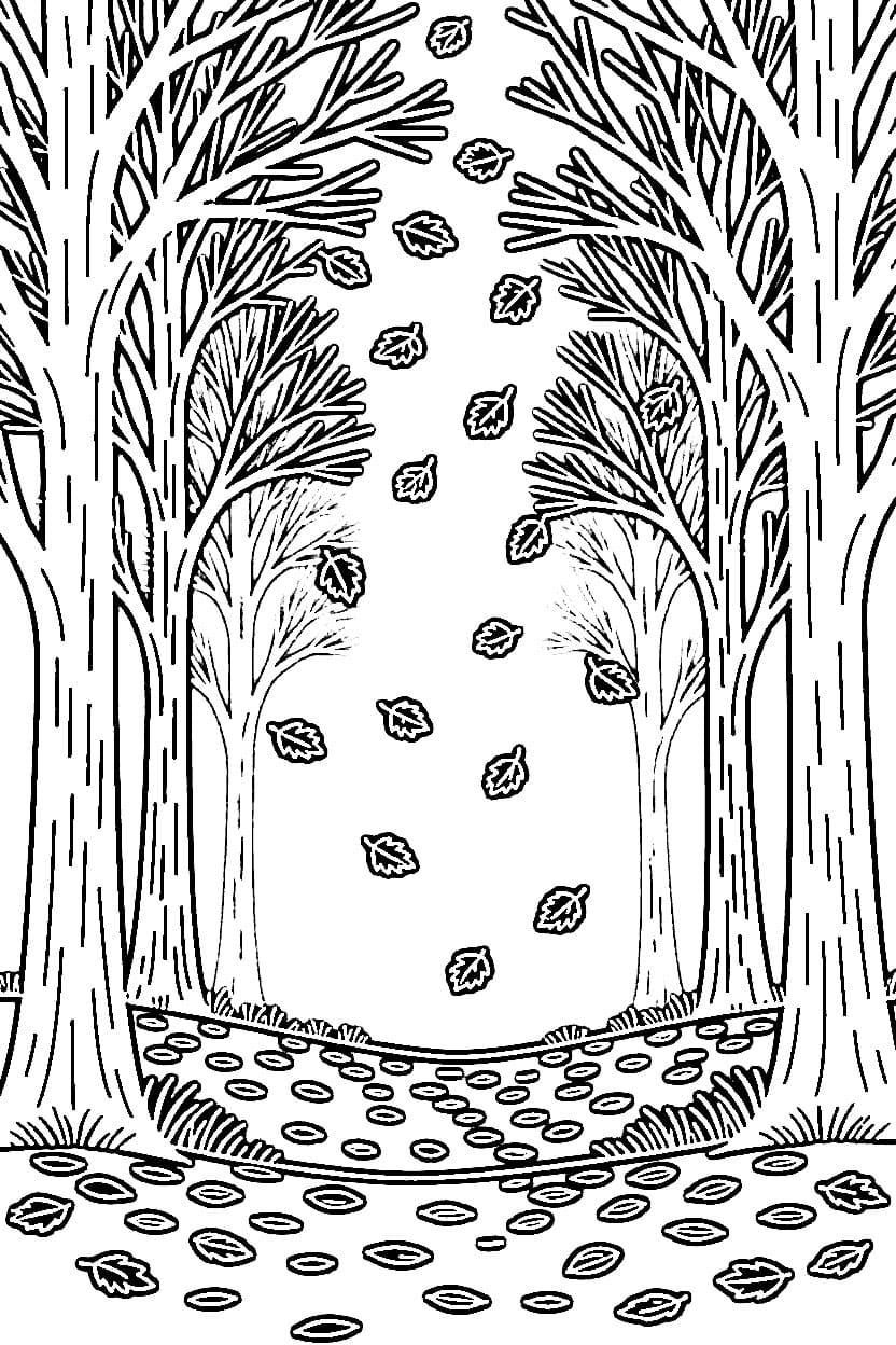 Disegni Di Alberi Autunnali Da Colorare Disegni Colorare Com Disegni Di Alberi Autunnali Da Colorare Disegni Colorare Com