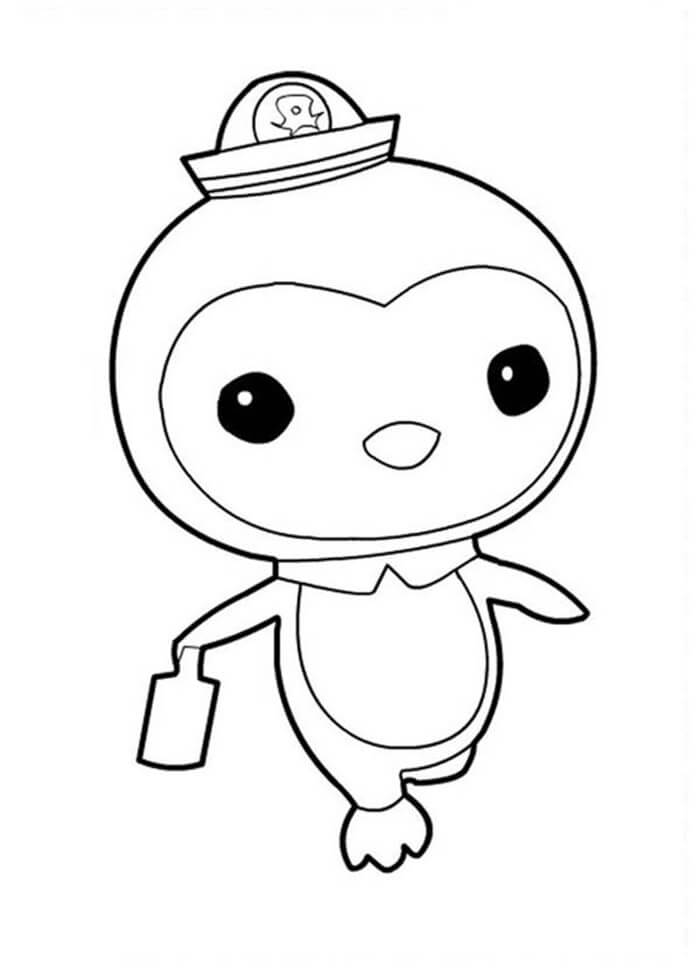Simple Peso Octonauts da colorare