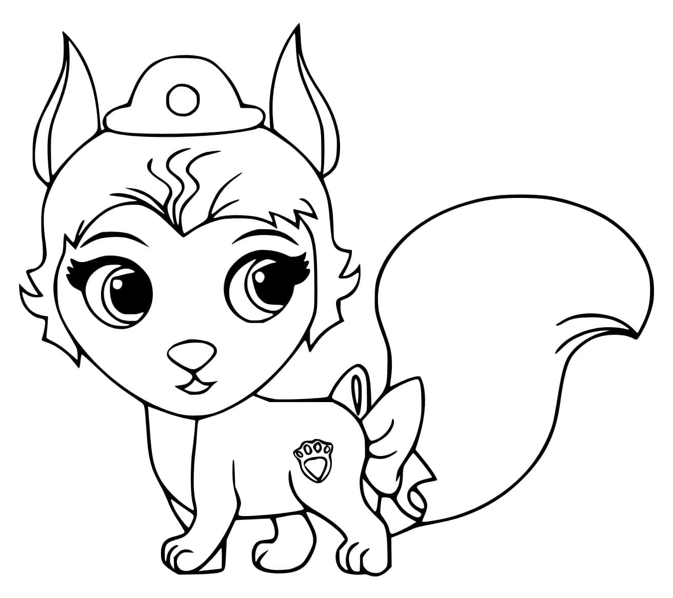 Slingshot di Palace Pets da colorare