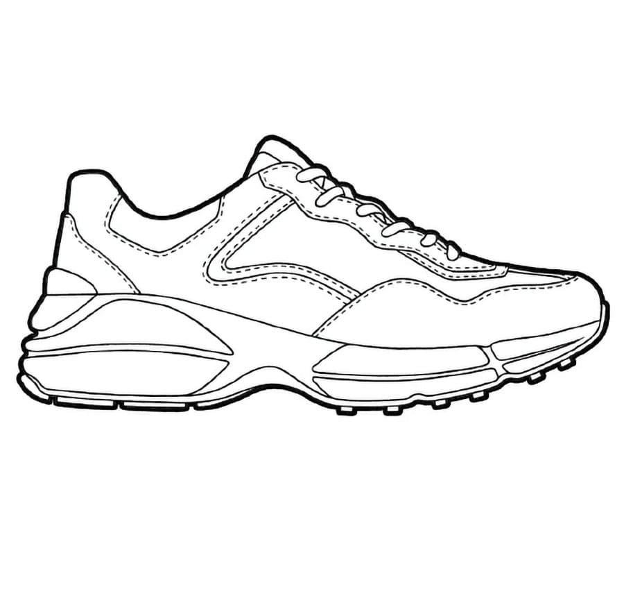 Sneakers Gucci Rhyton da colorare