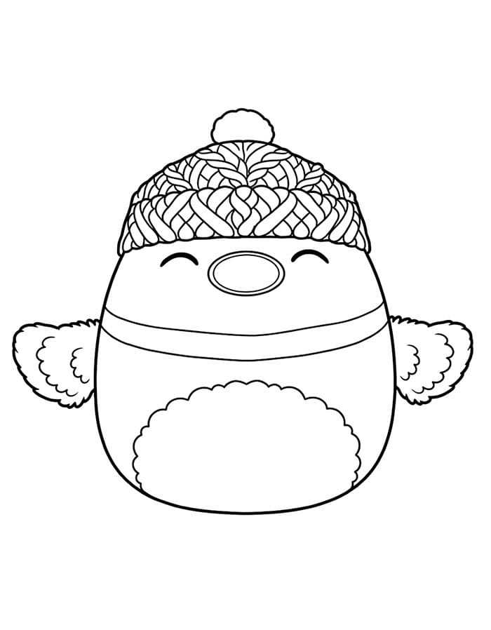 Squishmallows Avery da colorare