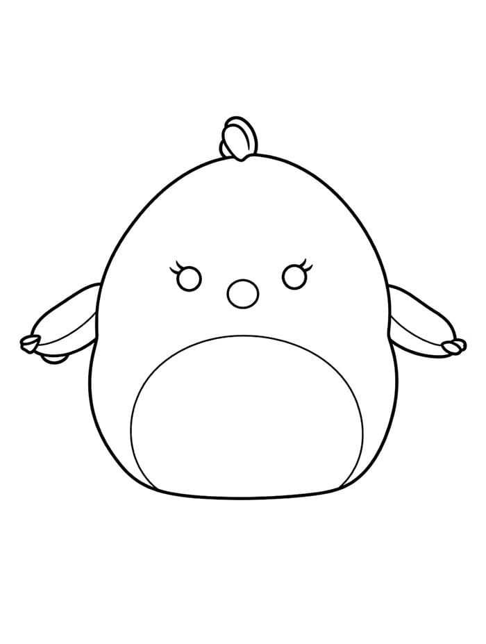 Squishmallows Charity da colorare
