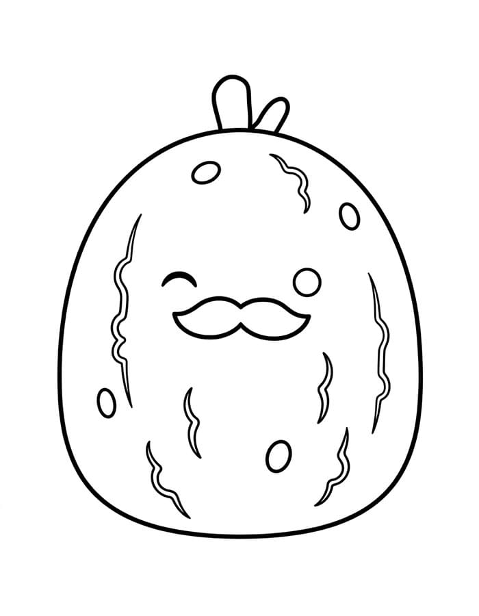 Squishmallows Charles da colorare