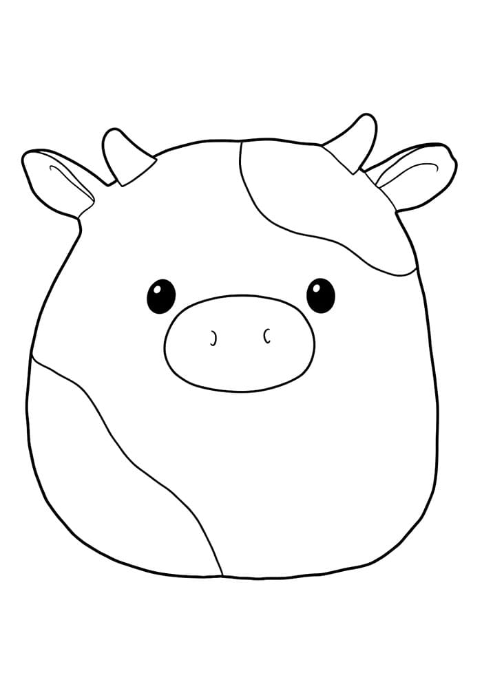 Squishmallows Connor da colorare
