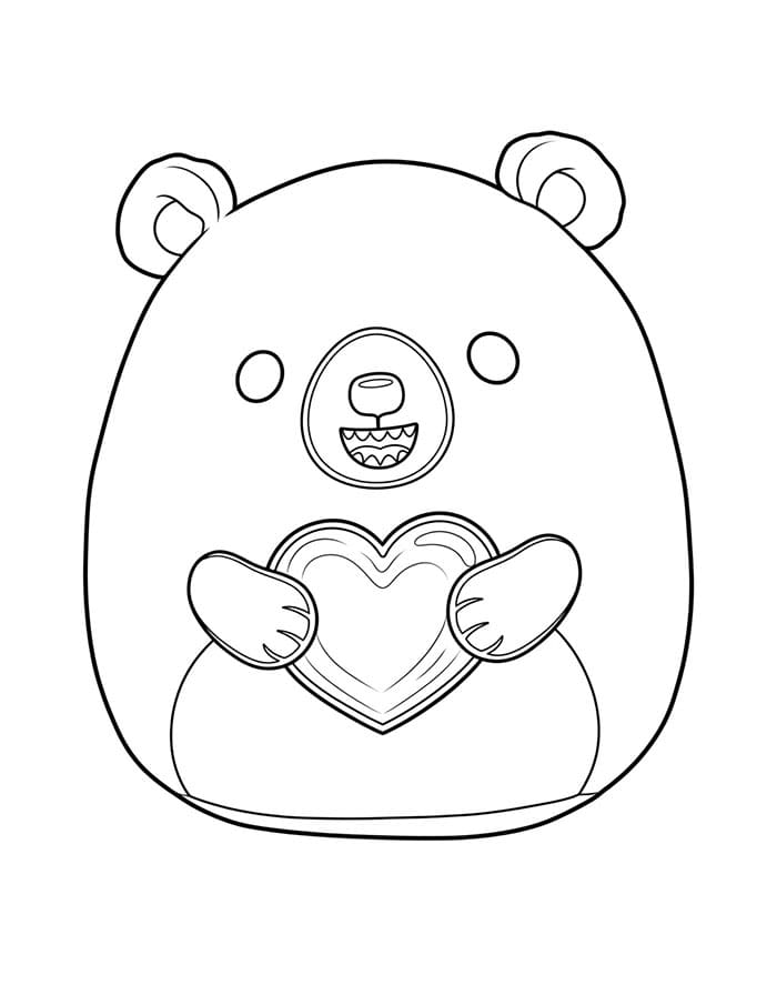 Squishmallows Gio da colorare