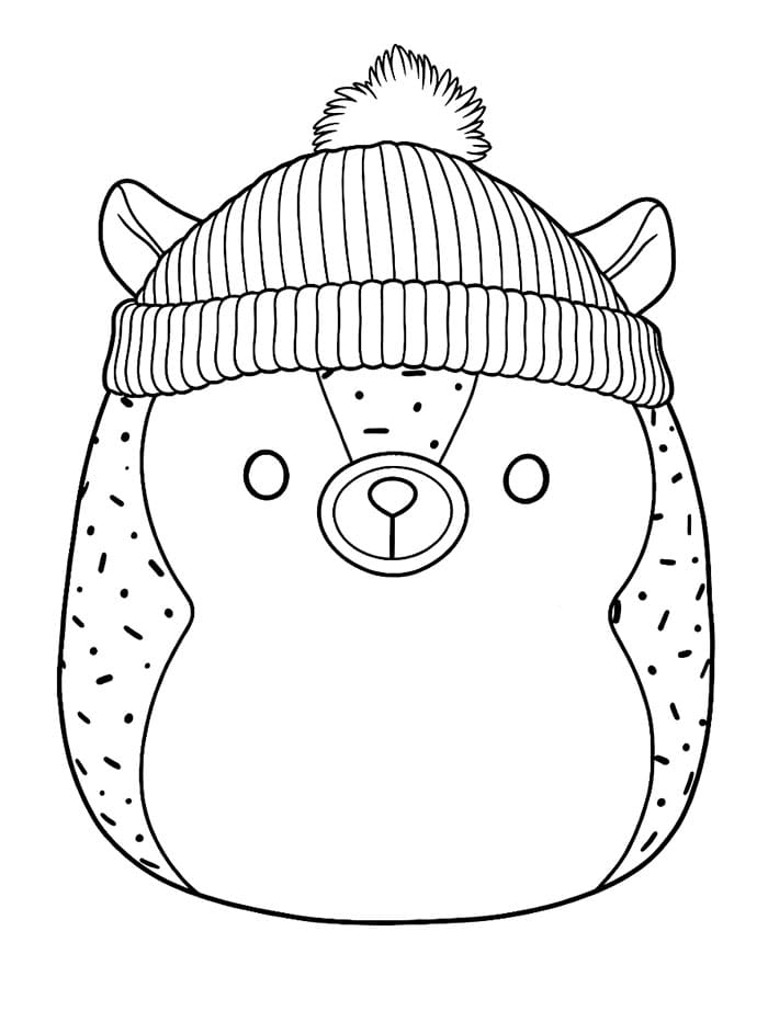 Squishmallows Hans da colorare