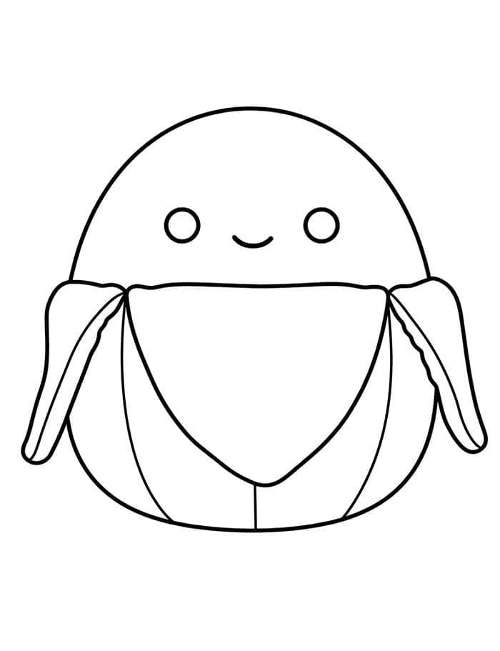 Squishmallows Junie da colorare