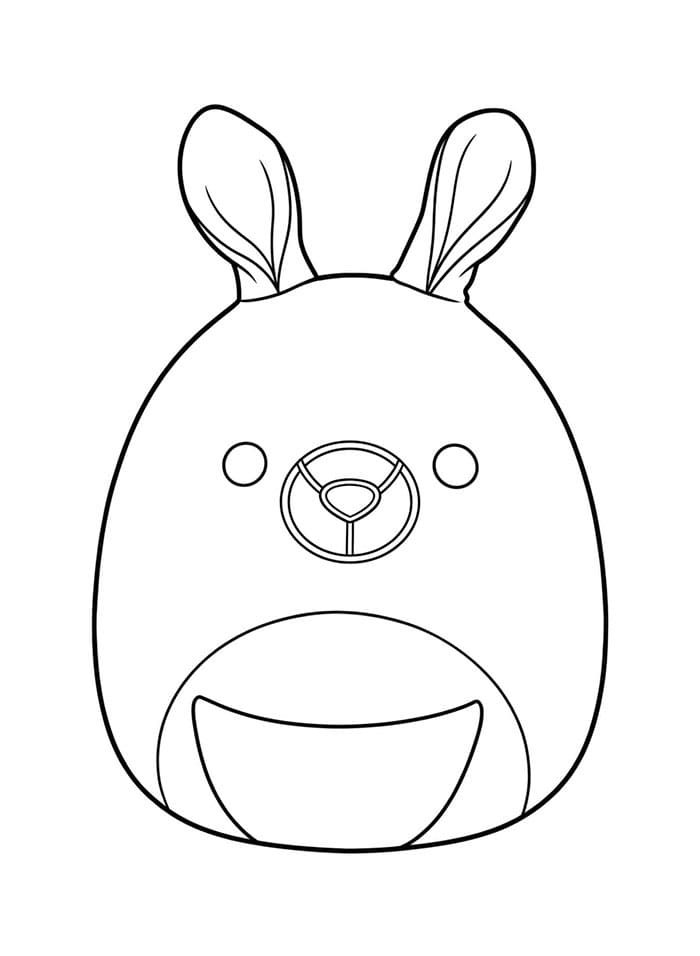 Squishmallows Kiki da colorare