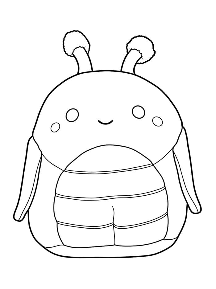 Squishmallows Pilar da colorare
