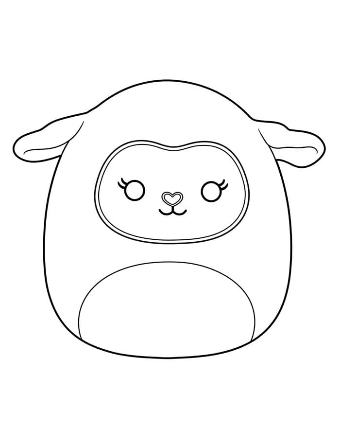 Squishmallows Sophie da colorare