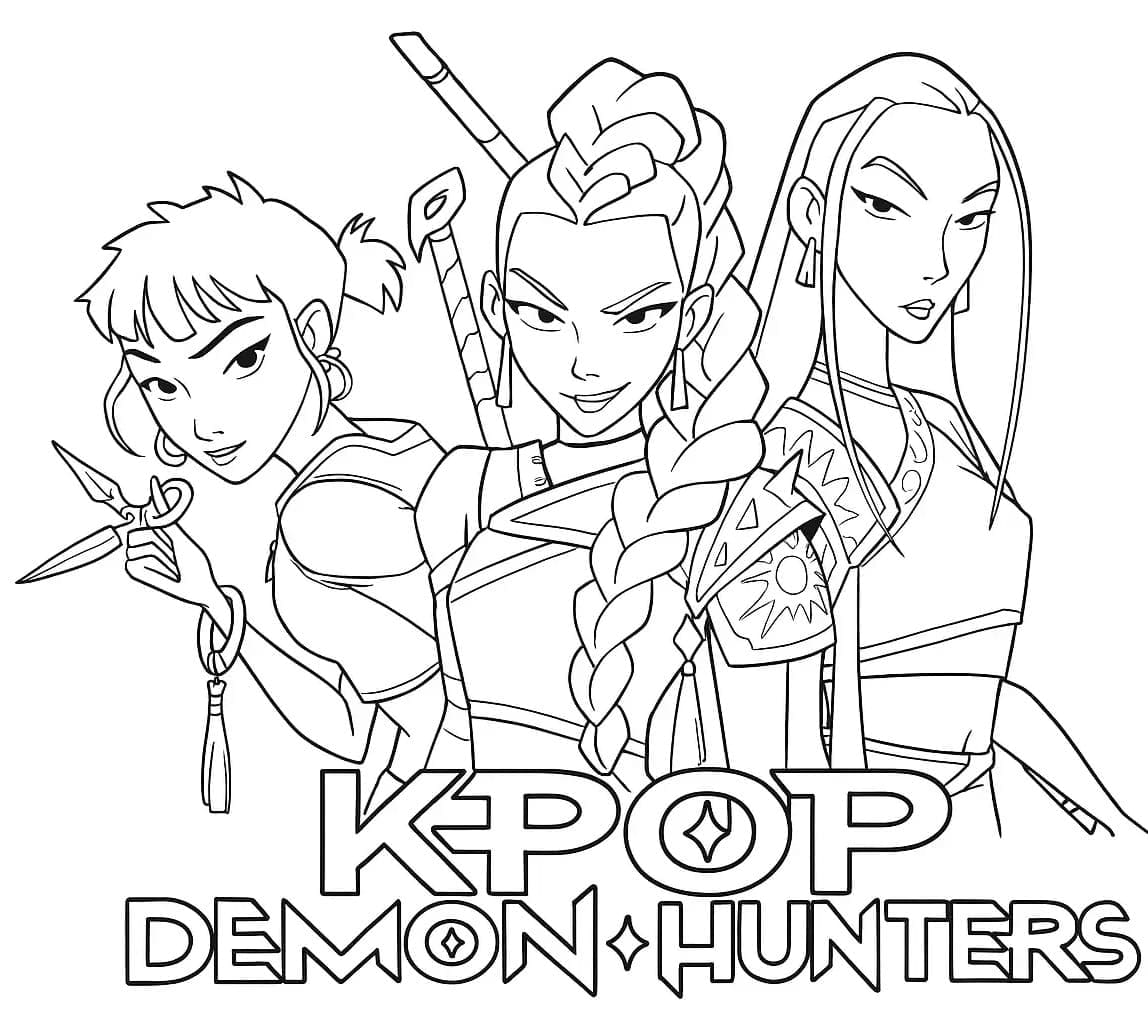 Kpop Demon Hunters Immagini Da Colorare Scarica Stampa O Colora Kpop Demon Hunters Immagini Da Colorare Scarica Stampa O Colora
