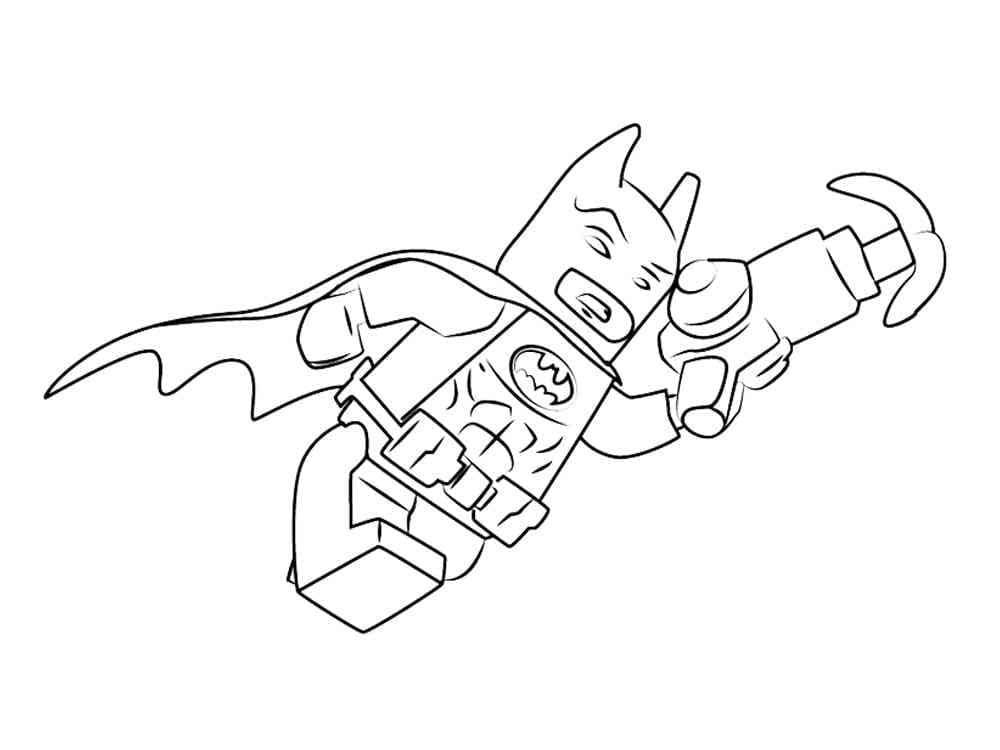 Stampabile Lego Batman Gratis da colorare