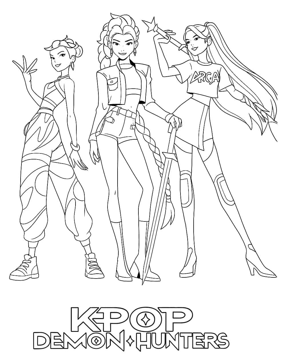 Rumi Nel Kpop Demon Hunters Da Colorare Scarica Stampa O Colora Rumi Nel Kpop Demon Hunters Da Colorare Scarica Stampa O Colora