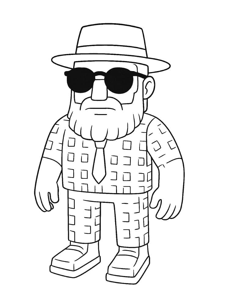 Steal a Brainrot gratis da colorare