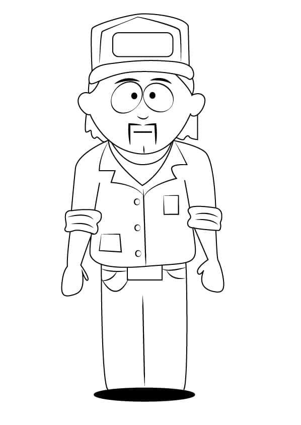 Stuart McCormick di South Park da colorare