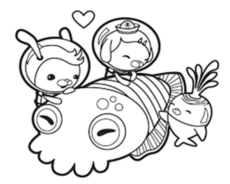 The Octonauts Picture da colorare