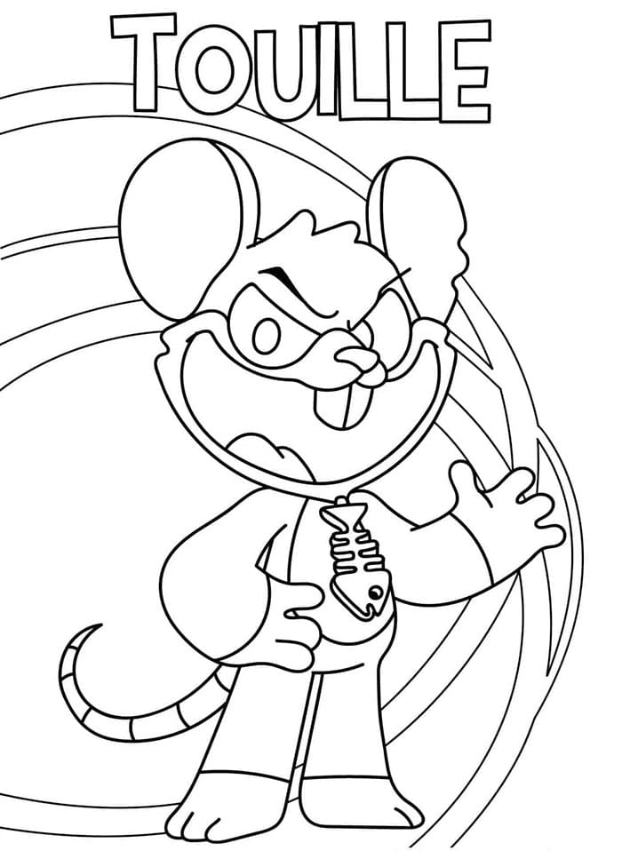 Touille da Nightmare Critters da colorare