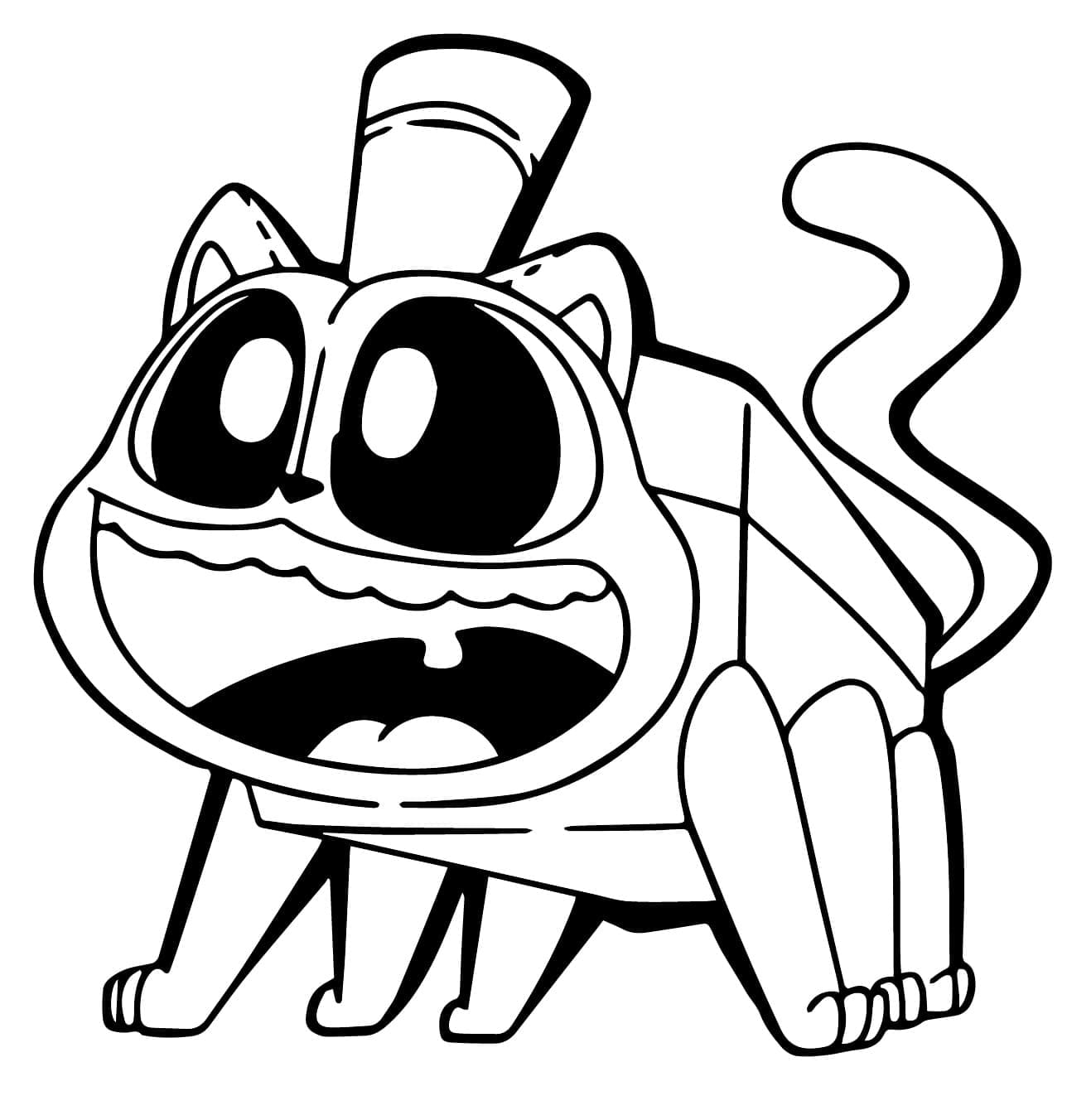 Treno Catnap da colorare