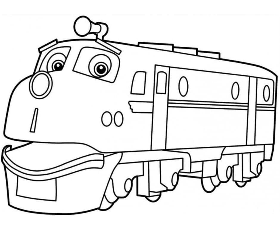 Wilson in Chuggington da colorare