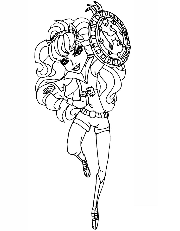 Wonder Wolf da colorare