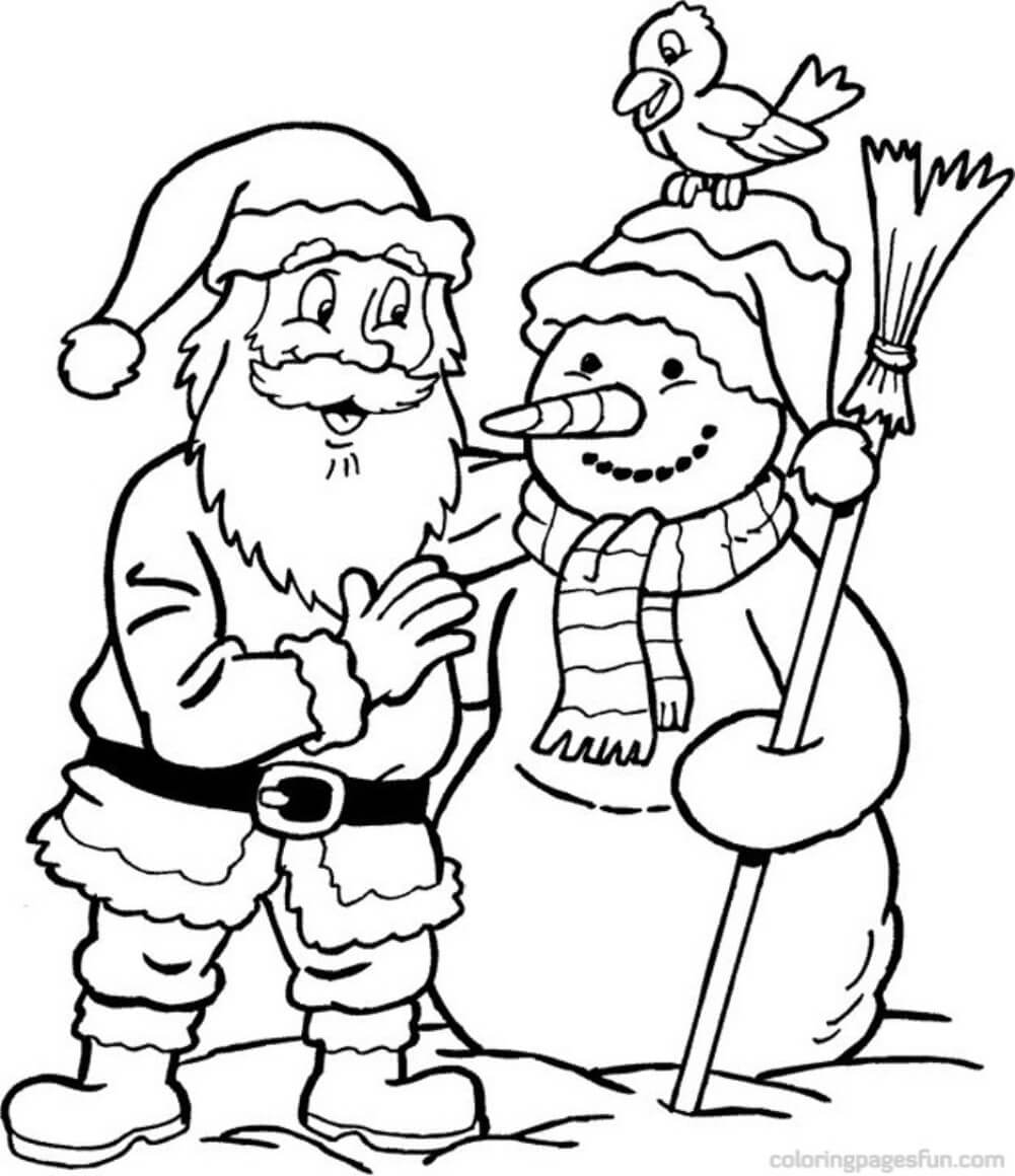 Begchy 4 Pezzi di Decorazioni in Legno per Albero di Natale da Tavolo, Babbo Natale, Pupazzo di Neve, Cartelli in Legno per Capodanno, Regalo per Bambini