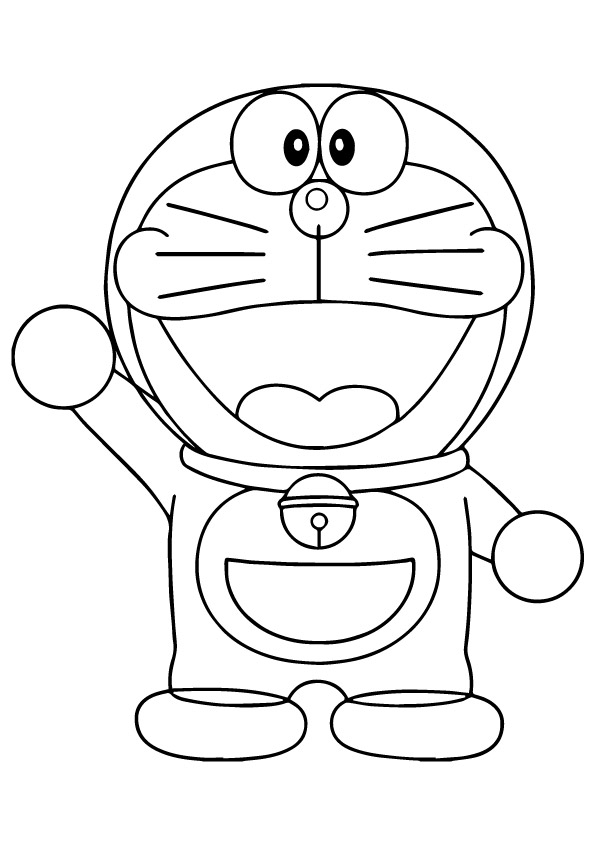 Doraemon Robot Da Colorare Scarica Stampa O Colora Subito Online