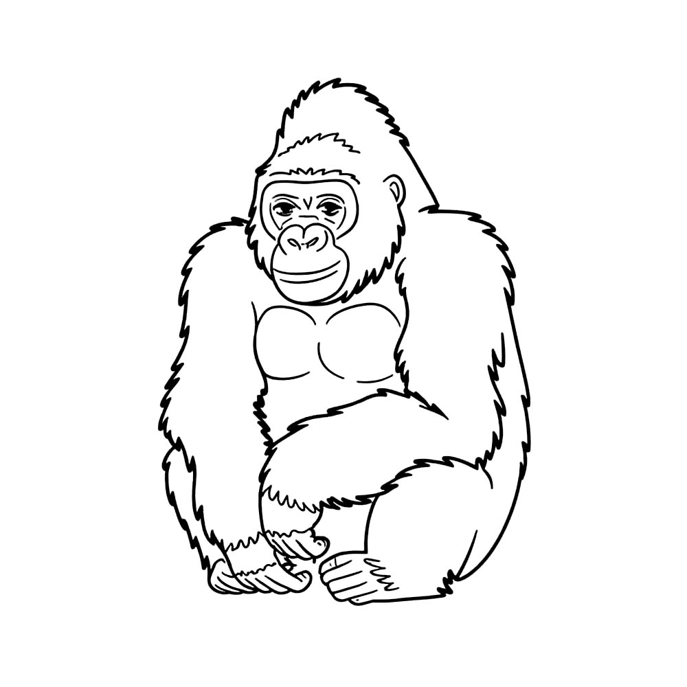 gorilla-schema-gratuito-da-colorare-scarica-stampa-o-colora-subito