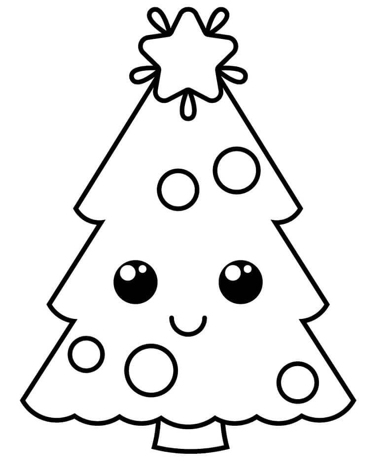Simpatico Albero Di Natale Sorridente Da Colorare Scarica Stampa O simpatico-albero-di-natale-sorridente-da-colorare-scarica-stampa-o